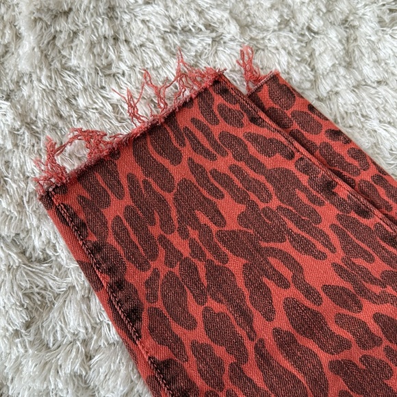 New Mother denim animal- attraction ankle fray size 30 - Picture 6 of 7
